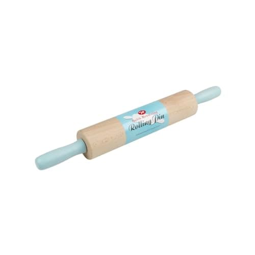 Image of Tala Beechwood Revolving Rolling Pin, Wooden Rolling Pin for All Baking Needs, Perfect with Pastry and Icing Goods, Measures 44cm and Comes in Assorted Colours