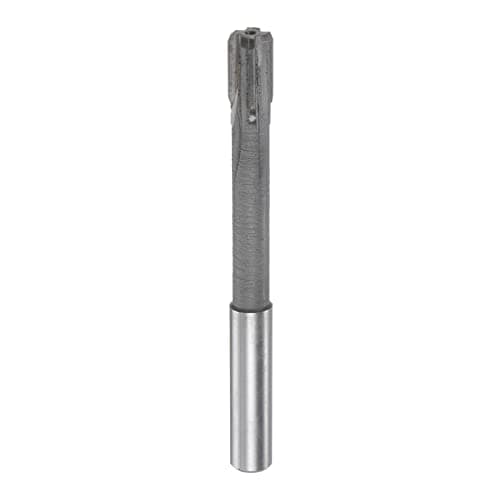 Image of sourcing map Chucking Reamer 9.6mm H7 Carbide Tip Straight Flutes Round Shank Lathe Machine Milling Cutter