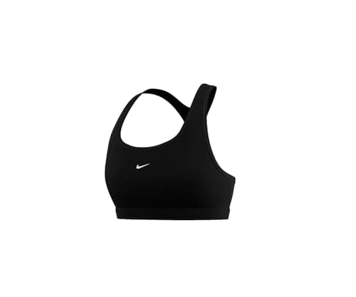 Image of NIKE Womens Svizzera Sports Bra, Black/White, XS EU