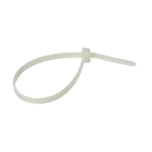 Image of Schneider Electric Thorsman Cable Ties, Pack of 100, Made of Polyamide, 300 x 4.8 mm, Clear Colour, Various Sizes, Smooth Rounded Edges, Super Durable, Self-Locking Cable Ties for Cable Management