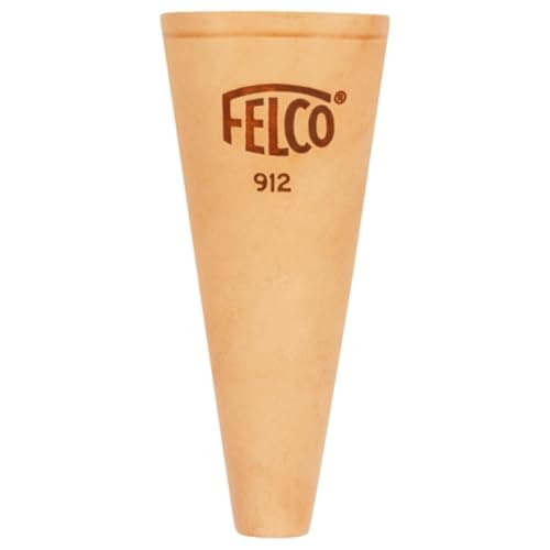 Image of Felco Leather Holster Model 912 Genuine Leather Cone Holster for all Felco Secateurs Belt & Pocket Clip Garden Tools Plants Gardening Horticulture Vineyard Bonsai Topiary