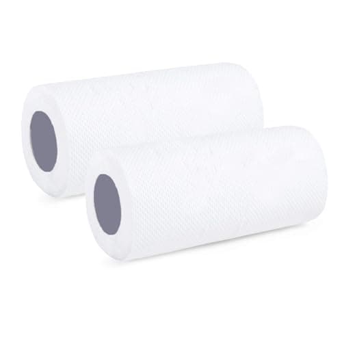Image of Frienemy Jumbo Kitchen Towels | 10" Rolls | 4-Ply, 400 Pulls, Pack of 4 | Extra Thick & Super Absorbent (Designs May Vary)