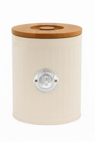 Image of Maria`s Selection Cream Airtight Biscuit Tin.