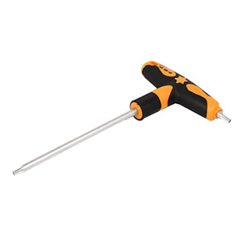Image of Sourcingmap Torx Screwdriver, T40 Security Star Screw Driver with 5.2" CR-V Shaft and T Handle