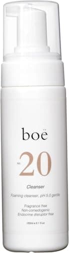 Image of Foaming Daily Cleanser for Normal to Oily Skin, Boë No.20 soothes and moisturizes - natural pH balance, all skin types - 150ml
