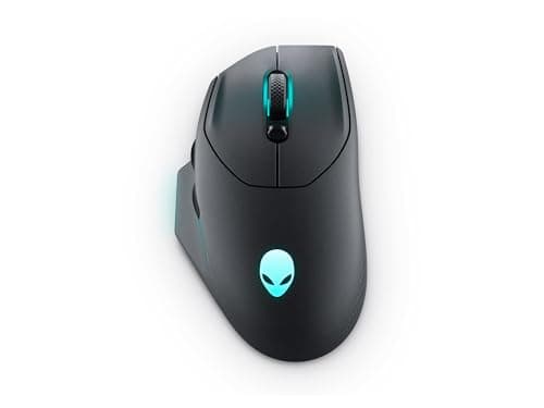 Image of Dell Alienware AW620M Wired Wireless Gaming Mouse Dark Side of the Moon FKHF6 545-BBFB