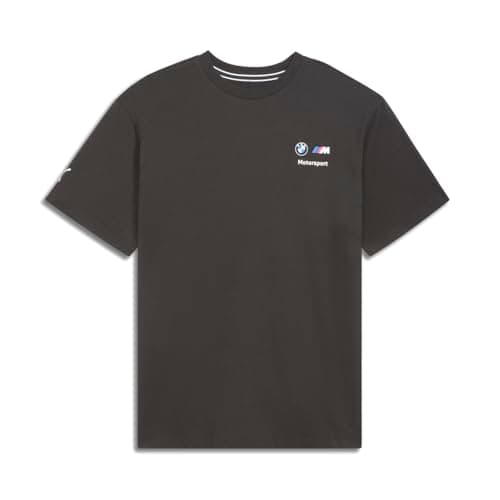 Image of PUMA Men's BMW M Motorsport Essentials Logo T-Shirt, Black Fh24, Large