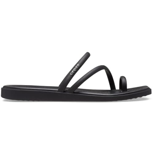 Image of Crocs Women's Sandal, Miami Toe Loop Sandal, Black, 5 UK Women