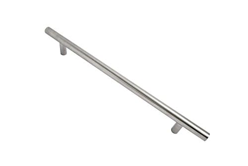 Image of Guardsman T Bar Door Pull Handle in Stainless Steel 25mm x 1000mm Satin Stainless Steel