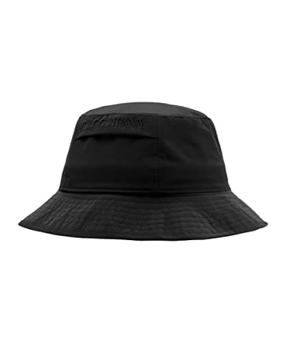 Image of CP Company Men`s Bucket Hat - 10CMAC190A - Black (M)