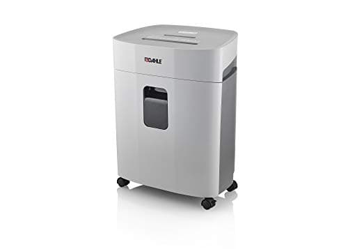 Image of Dahle PaperSAFE 240 Paper Shredder (10 Sheets, Oil-Free, Jam Protection, Cross-Cut, for Home-Office) Grey, 54.5 x 44.3 x 27.3cm