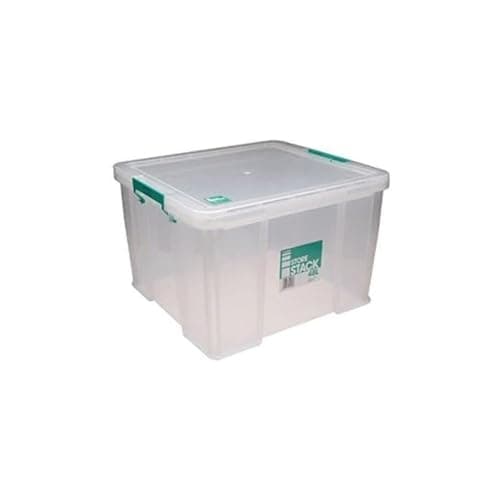 Image of StoreStack 48 Litre Storage Box W490 x D440 x H320 mm Clear RB90125
