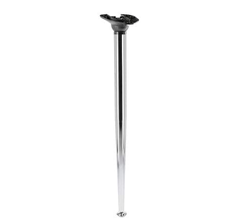 Image of 1x 710mm Chrome Angle Folding Table Leg Breakfast Bar Support 40mm Diameter