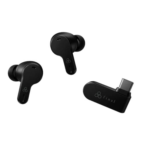 Image of final VR3000 Wireless - True Wireless Active Noise Cancelling Gaming Earphones - Ultra Low Latency (<20ms), Hybrid ANC, USB-C Transceiver, MEMS Microphone for Clear Communication