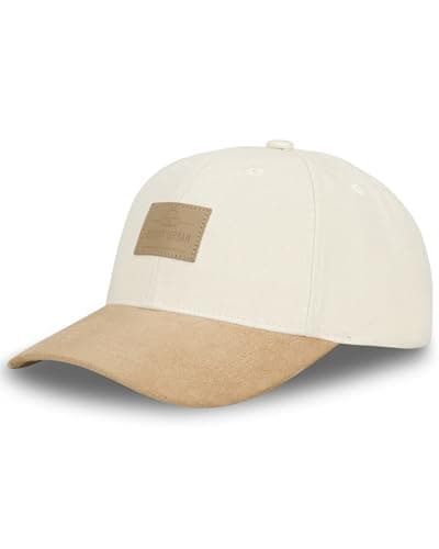 Image of Johnny Urban Cap Men and Women Snapback Beige - Dean - Stylish Baseball Cap Adjustable & with Logo Badge - One Size Unisex - Comfortable Trucker Hat