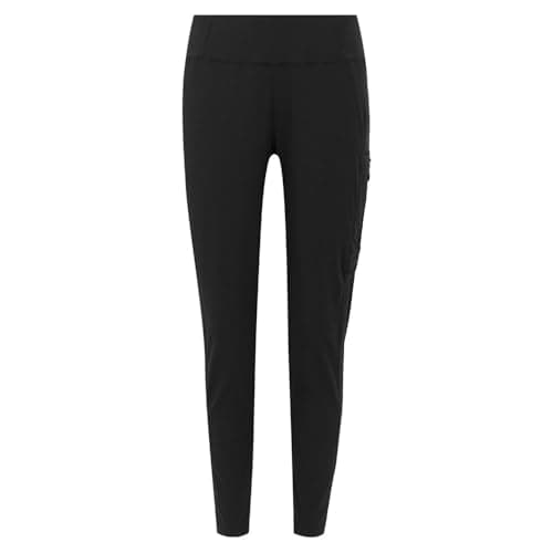 Image of Regatta Womens Monira Hiking Leggings Water Repellent Gym Walking Pants Black