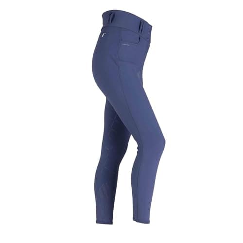 Image of Aubrion Shires Optima Pro Womens Breeches - Navy Blue 34"
