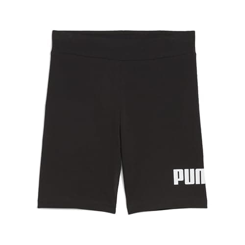 Image of Puma Girls No. 1 Logo Short Leggings, Puma Black, 176 EU