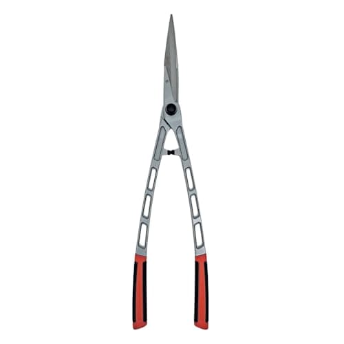 Image of Wilkinson Sword Long Reach Hedge Shears 1111390W, 7-Inch Ultra-Sharp Blades, Lightweight Aluminium Construction, Angled Soft Grip Handles with Rubber Buffers