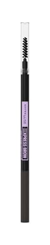 Image of Maybelline Brow Ultra Slim Eyebrow Pencil: Natural-Looking Defined Brows, Ultra-Fine Tip & Built-in Spoolie Brush, Smooth-Glide & Break-Resistant Formula, 05 Deep Brown