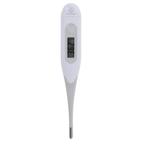 Image of Dreambaby Rapid Response Clinical Digital Thermometer for Oral and Underarm Readings - Reliable Temperature Reading in 10 seconds - With Fever Alert Feature and Hygienic Storage Case