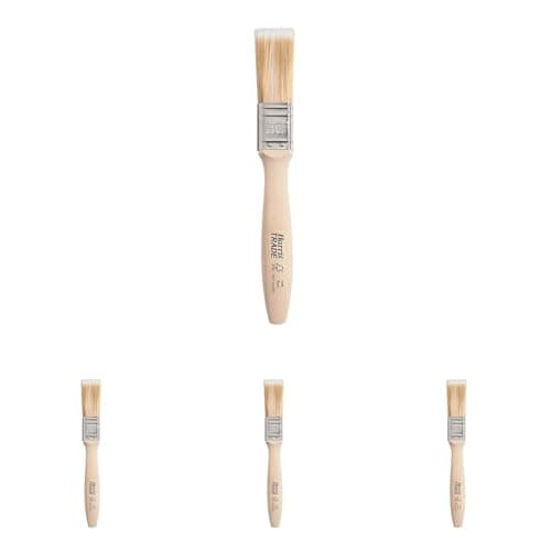 Image of Harris Trade Fine Tip Emulsion & Gloss Paint Brush 1", Wood, Multicolor, L (Pack of 4)