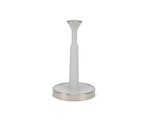 Image of Joseph Joseph Push and Tear kitchen Roll Holder for Easy Tearing Off (Maximum Height of the Kitchen Roll of 24 cm)