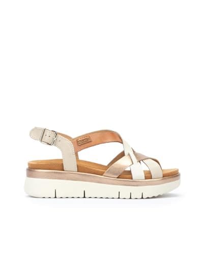 Image of Pikolinos Portals Womens Sandals 5 Marfil Combi