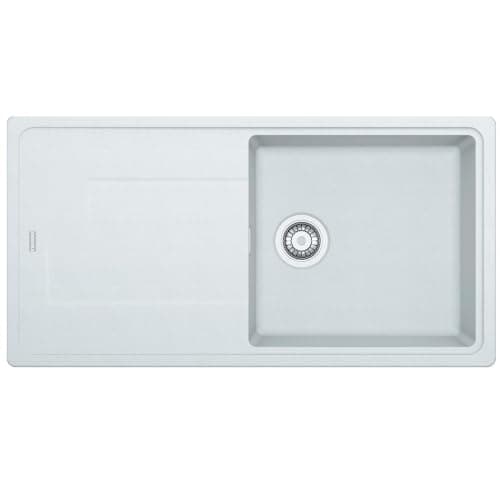 Image of Franke Gemini GMD611PW 1.0 Bowl Tectonite Reversible White Kitchen Sink