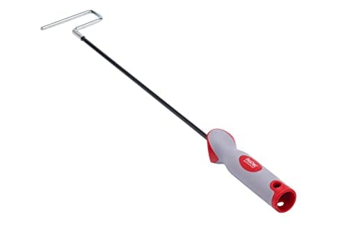 Image of ProDec Advance 24 inch Long Soft Grip Flexible Mini Paint Roller Frame Gives Extended Reach Ideal for Painting Behind Radiators, Pipes and Gutters Compatible with All 4 inch Mini Paint Rollers