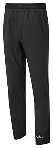 Image of Ronhill Men's Men's Core Training Track Pants, Black/Bright White, M UK