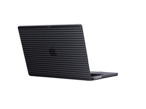 Image of Tech21 Evo Wave case for MacBook Pro 14" (2021 & 2023) - Protective Hard Shaell Cover - Charcoal