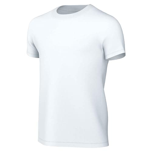Image of NIKE Kid Park 20 Tee Jr T Shirt, White/Black, L