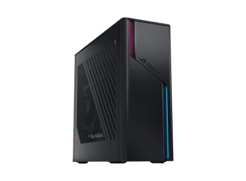 Image of ASUS ROG G22CH Liquid Cooled Gaming Desktop Tower (Intel 16-Core i7-13700KF, Nvidia GeForce RTX 4070 GPU, 32GB RAM (2x 16GB), 2TB (2x 1TB) PCIe G4 SSD, Windows 11 Home)