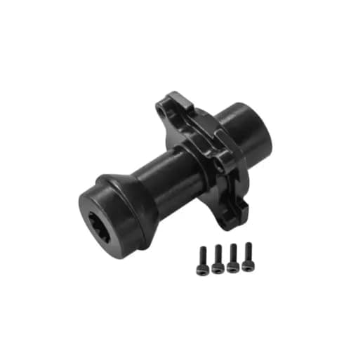 Image of MIGHTY SCAPERS 1 PCS Reinforced Steel Rear Straight Shaft Replacement for 1/10 RC Crawler Compatible with TRA8590 Series