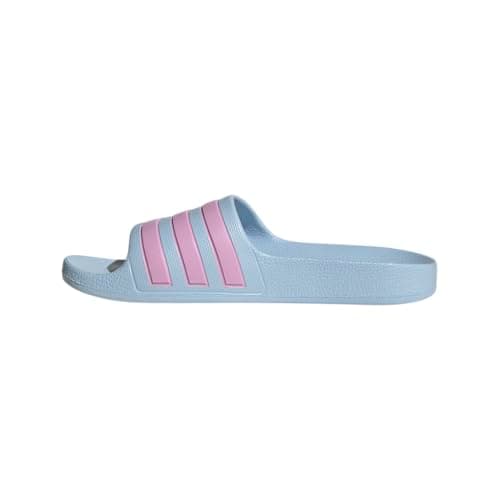 Image of Adidas Women's Adilette Aqua Shoes, Blue Bliss Lilac Blue, 24.0 cm