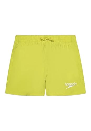 Image of Speedo Boys 13" Watershorts | Swim Shorts | Swimming Trunks | Quick Dry | Comfort | Chlorine Resistant Swimming Trunks, Hyper Yellow/Cobalt/Emerald, XL