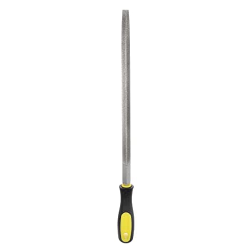 Image of sourcing map Diamond Coated File 12 Inch 80 Grits Triangle Files Tools with Plastic Handle for Metal Glass Wood Stone Grinding Polishing Engraving