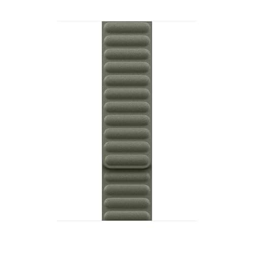 Image of Apple Watch Band - Magnetic Link - 46mm - Sage Grey - M/L