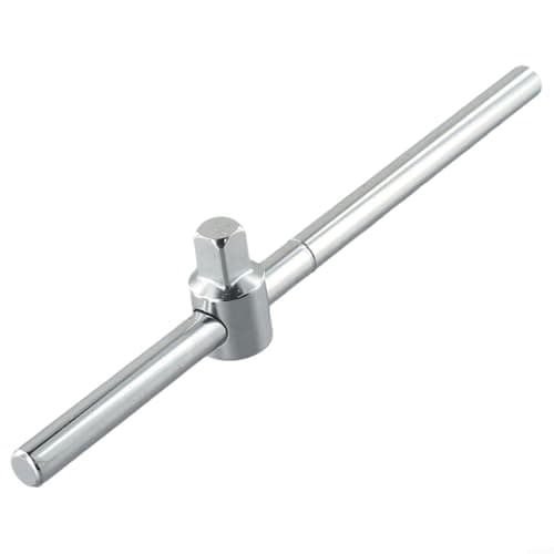 Image of Socket Wrench Slide Bar Extension Sliding T Bar Repair Tool, Chrome Vanadium Steel, for Car and Mechanical Parts, 1/4" 115mm, 3/8" 155mm/195mm, 1/2" 250mm(250mm)