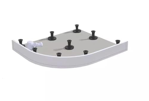 Image of Quadrant Shower Enclosure Shower Tray and Riser Kit (Tray Riser Kit)