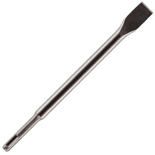 Image of Rennie Tools SDS Plus Flat Chisel Bit 20mm x 250mm for Concrete, Masonry, Marble & Hard Stone. Compatible with Bosch, Dewalt, Makita & More
