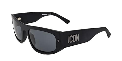 Image of DSQUARED2 Men's Sunglasses, Matte Black, 57