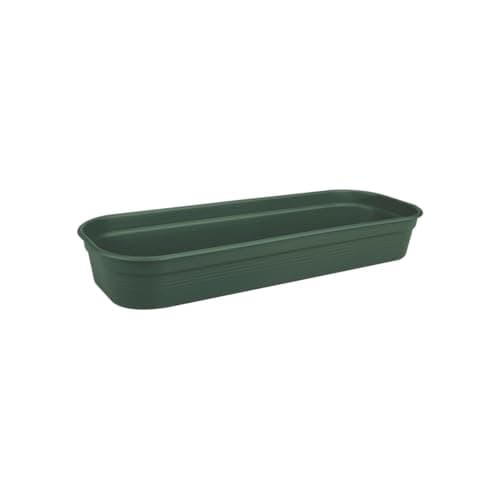 Image of elho Green Basics Grow Tray 51 - Accessory for Indoor, Outdoor, Grow your Own & Accessories - Ø 51.5 x H 7.5 cm - Green/Leaf Green