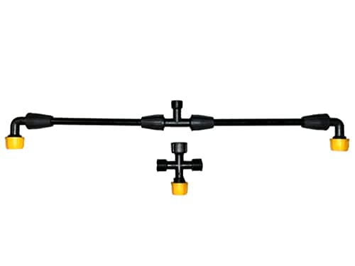 Image of Spraying Boom for Knapsack Sprayer 2 or 3 Nozzle Spray Boom, Extra Set of Fan Nozzles Included Free, Inc Yellow Fan Nozzle