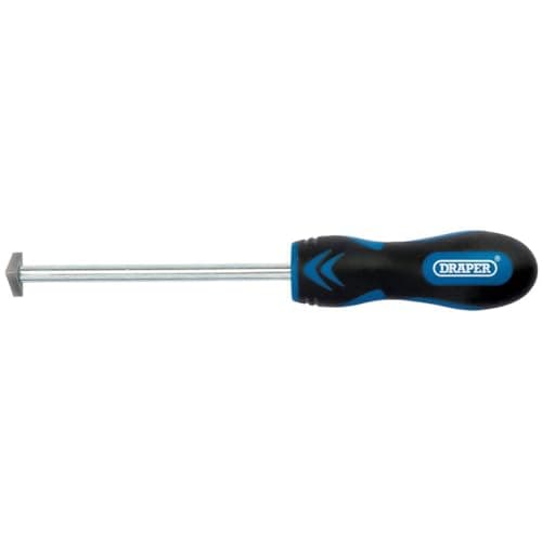 Image of Draper Silicone Grout Removal Tool | Soft Grip Hand Tool | Sealant Remover | Ideal for Bathrooms, Kitchens, Floors, Caulking and Smoothing Sealants | 49420