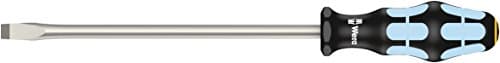 Image of Wera 3334 Kraftform Stainless Steel Lasertip Slotted screwdriver, 1.6x10x200mm, 05032007001