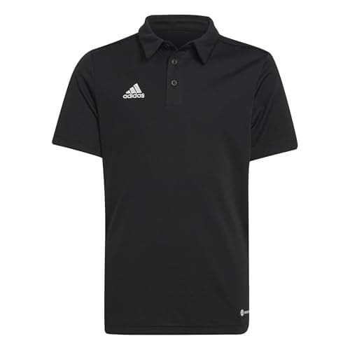 Image of adidas Unisex Kids Entrada 22 Polo Shirt, Black, 11-12 Years