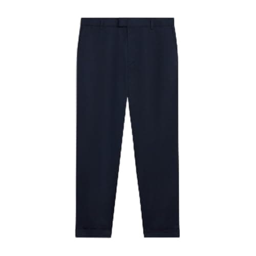 Image of Ted Baker Mens Tapered Fit Trousers Navy M