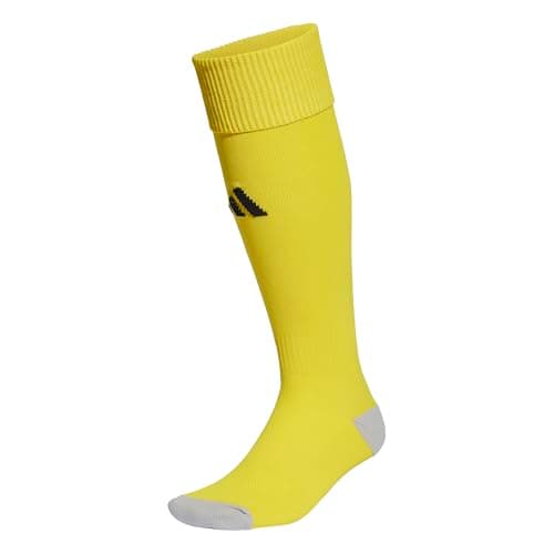 Image of adidas Unisex Kids Milano 23 Socks, Team Yellow/Black, UK 2-3.5